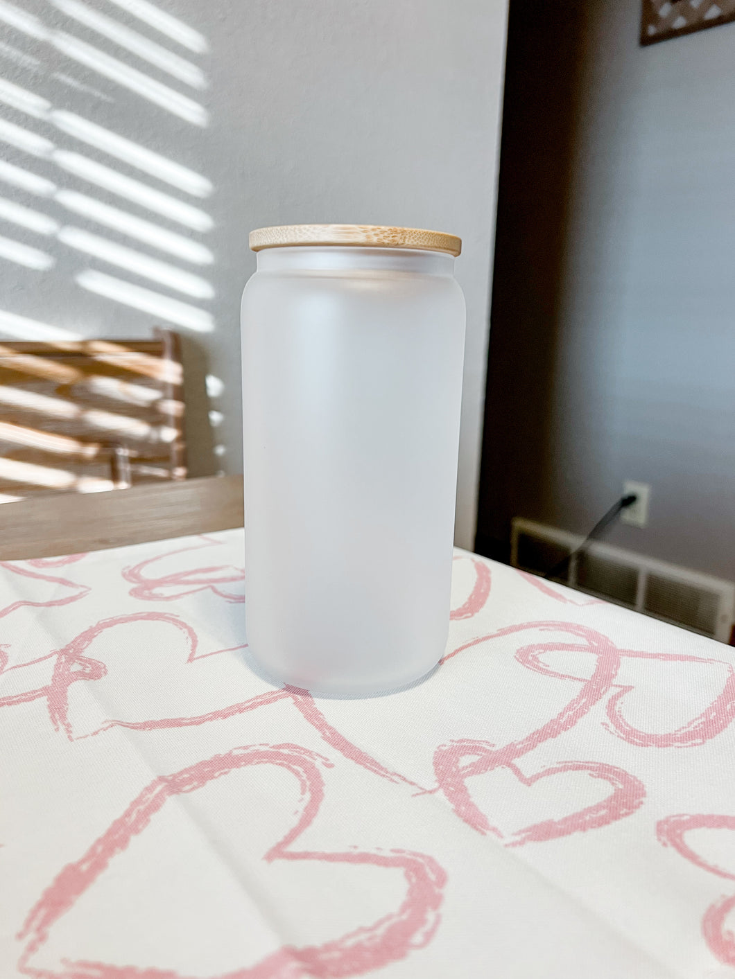 Glass Can Frosted