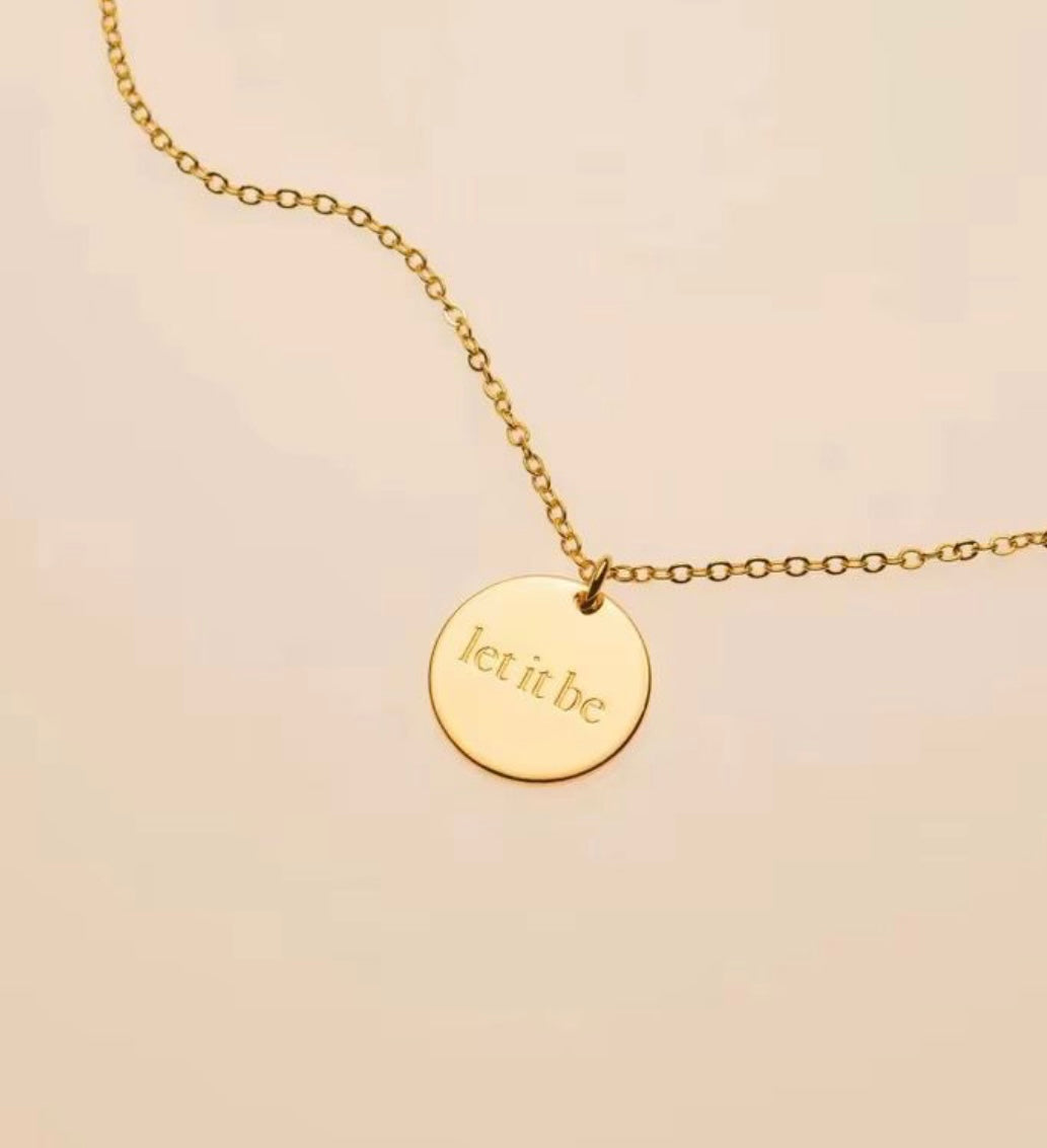 Let it be
